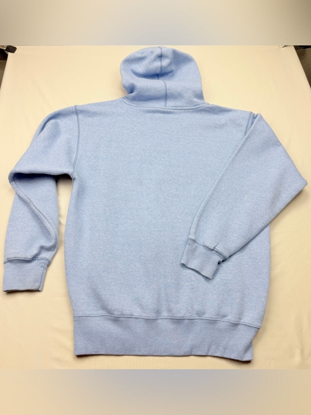Breckenridge Colorado Light Blue Men's Hooded Sweatshirt - Picture 2 of 10